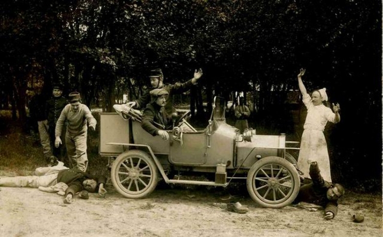 Reconstitution militaire comique (Col. Ch. RAMBLIERE)