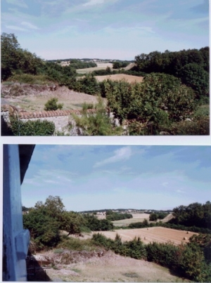 La vallée avant aménagement en août 1993 (Ph. G. BRANCHUT)