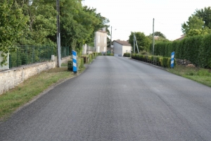 Le virage de la Simarde une fois aménagé du côté de Brie (Ph. G. BRANCHUT)