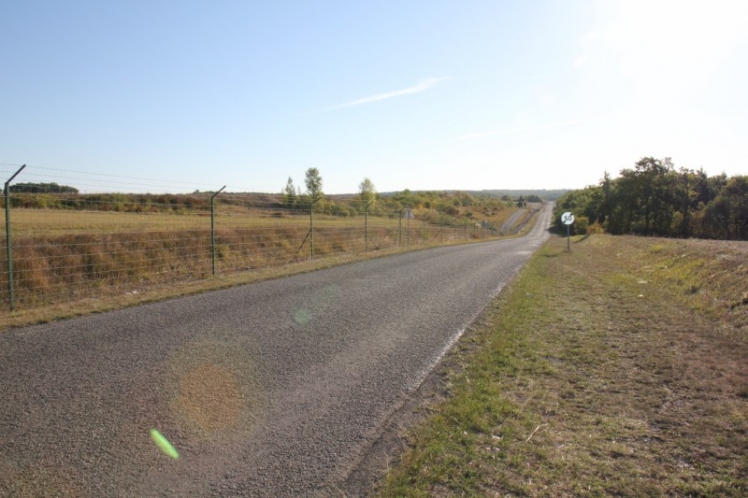 Route Mermoz en direction de Brie (Ph. G. B.)