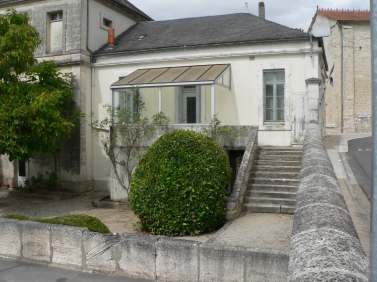 La véranda de la Poste (Photo Guy BRANCHUT)